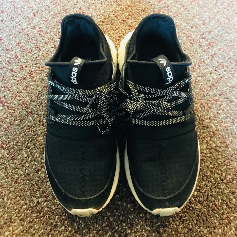 Adidas black tubular dawn shoes